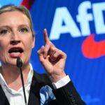Alice Weidel, presidente do partido de extrema direita Alternativa para a Alemanha (AfD). 23/02/2025 - (Soren Stache/Pool/Getty Images)