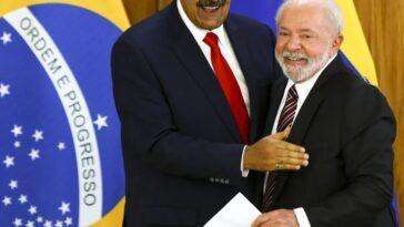 Lula e Maduro em encontro em Brasília de 2023 • Marcelo Camargo/Agência Brasil